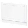 Keswick White 700mm Traditional Bath End Panel Large Image