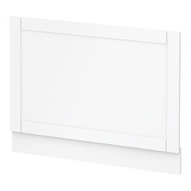 Keswick White 700mm Traditional Bath End Panel Large Image