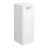 Keswick White Sink Vanity Unit, Storage Unit + Toilet Package  additional Large Image