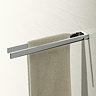 Keuco Edition 11 Fixed Double Towel Rail - Chrome Large Image