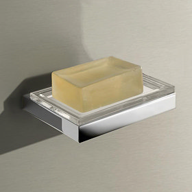 Keuco Edition 11 Soap Dish & Holder - Chrome Large Image