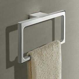 Keuco Edition 11 Towel Ring - Chrome Medium Image