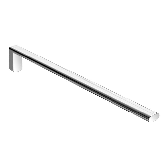 Keuco Edition 400 Fixed Single Towel Rail - Chrome  Feature Large Image