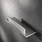 Keuco Edition 400 Shower Shelf with Integrated Squeegee - Chrome  Profile Large Image