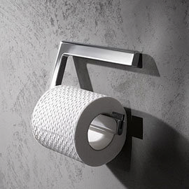 Keuco Edition 400 Toilet Roll Holder - Chrome Medium Image
