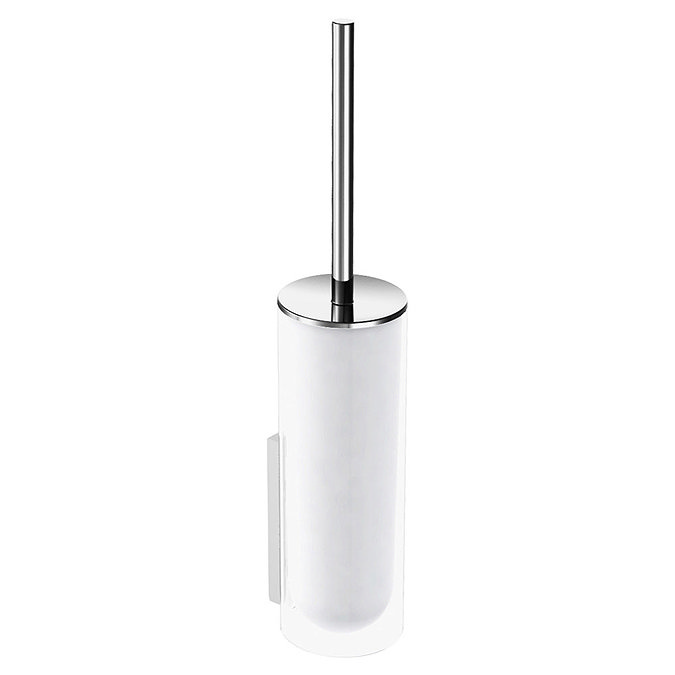Keuco Edition 400 Wall Mounted Toilet Brush & Holder - Chrome Profile Large Image