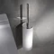 Keuco Edition 400 Wall Mounted Toilet Brush & Holder - Chrome Large Image