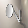 Keuco iLook Move Round Non-Illuminated Cosmetic Mirror - Chrome  Profile Large Image