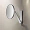 Keuco iLook Move Round Non-Illuminated Cosmetic Mirror - Chrome  Profile Large Image