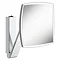 Keuco iLook Move Square Illuminated Cosmetic Mirror - Chrome  Profile Large Image