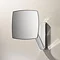 Keuco iLook Move Square Non-Illuminated Cosmetic Mirror - Chrome Large Image