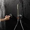 Keuco Ixmo Round Thermostatic Shower System with Head + Handset - Chrome  Feature Large Image