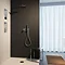 Keuco Ixmo Square Thermostatic Shower System with Head + Handset - Chrome Large Image