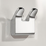 Keuco Moll Double Towel Hook - Chrome Large Image