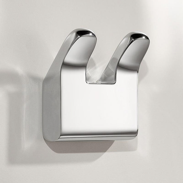 Keuco Moll Double Towel Hook Chrome