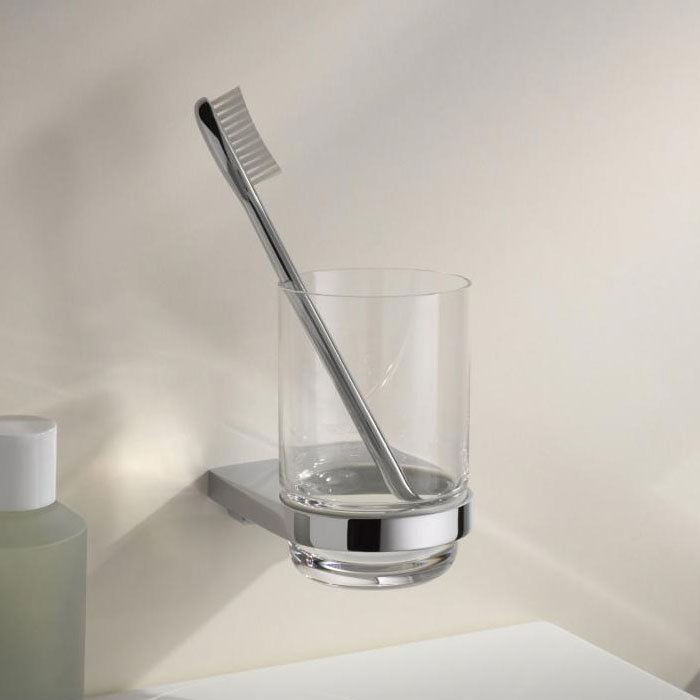 Keuco Moll Tumbler & Holder - Chrome Large Image