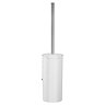 Keuco Moll Wall Mounted Toilet Brush & Holder - White  Profile Large Image