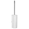 Keuco Moll Wall Mounted Toilet Brush & Holder - White  Profile Large Image