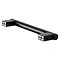 Keuco Plan 300mm Grab Rail - Black In Bathroom Large Image