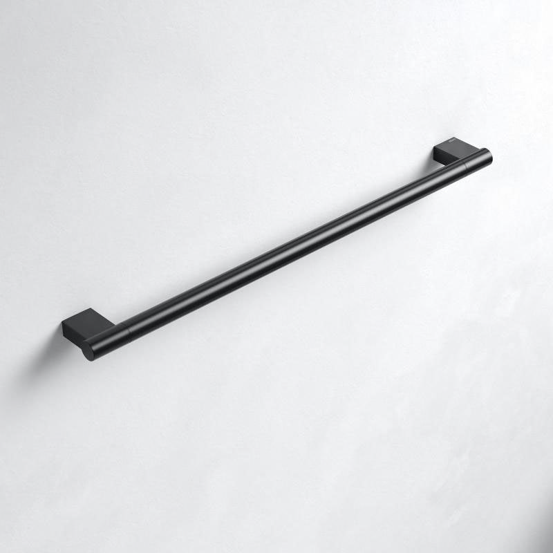 Keuco Plan 600mm Towel Rail - Black Profile Large Image