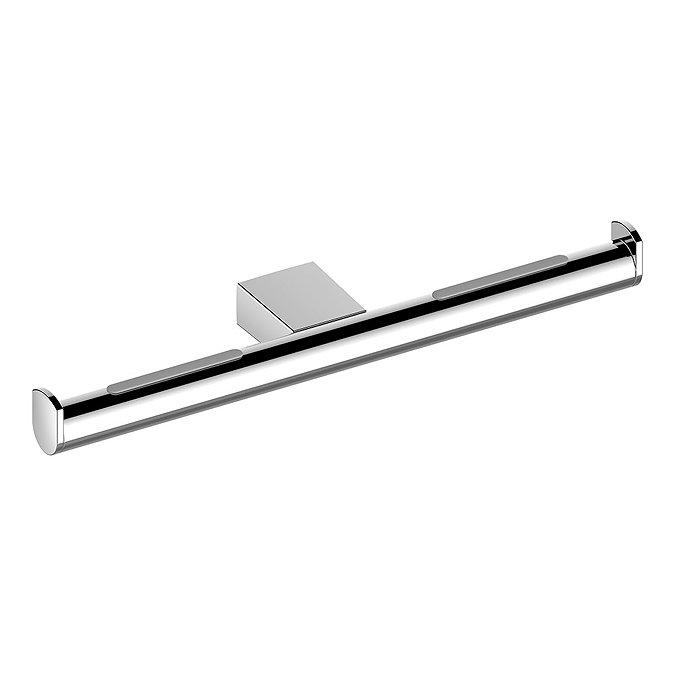 Keuco Plan Double Spare Toilet Roll Holder - Chrome  Feature Large Image