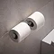 Keuco Plan Double Spare Toilet Roll Holder - Chrome Large Image