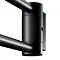 Keuco Plan Double Swivel Towel Rail - Black  Feature Large Image