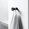 Keuco Plan Robe Hook - Black Large Image