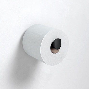 Keuco Plan Spare Toilet Roll Holder - Black  Profile Large Image