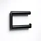 Keuco Plan Toilet Roll Holder - Black  Profile Large Image