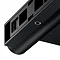 Keuco Plan Toilet Roll Holder with Shelf - Black Feature Large Image
