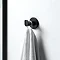 Keuco Plan Towel Hook - Black Large Image