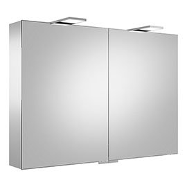 Keuco Royal 15 1000mm 2-Door LED Mirror Cabinet Medium Image