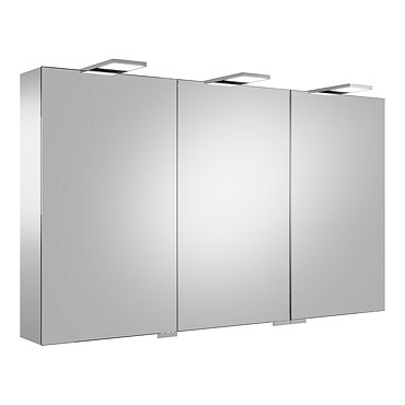 Keuco Royal 15 1200mm 3-Door LED Mirror Cabinet  Profile Large Image