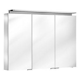 Keuco Royal L1 1000mm 3-Door LED Mirror Cabinet Large Image