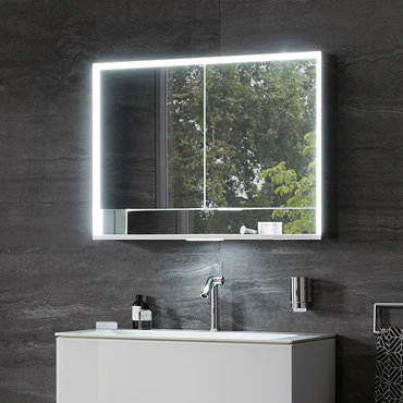Keuco Royal Lumos 1000mm LED Illuminated Mirror Cabinet  Profile Large Image