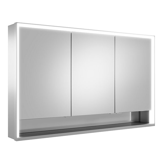 Keuco Royal Lumos 1200mm LED Illuminated Mirror Cabinet  In Bathroom Large Image
