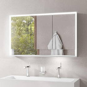 Keuco Royal Lumos 1200mm LED Illuminated Mirror Cabinet Large Image