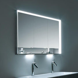 Keuco Royal Lumos 1200mm Semi-Recessed LED Illuminated Mirror Cabinet Medium Image