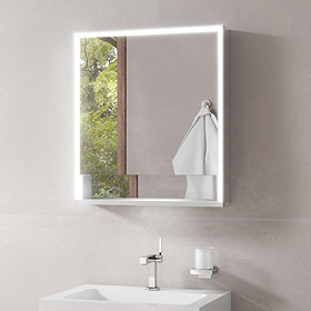 Keuco Royal Lumos LED Illuminated Mirror Cabinet Large Image