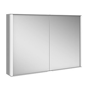 Keuco Royal Match 1000mm LED Illuminated Mirror Cabinet Large Image