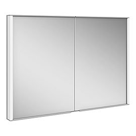 Keuco Royal Match 1000mm Semi-Recessed LED Illuminated Mirror Cabinet Medium Image