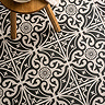 Kingsbridge Black Patterned Wall and Floor Tiles - 330 x 330mm