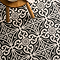 Kingsbridge Black Patterned Wall and Floor Tiles - 330 x 330mm