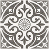 Kingsbridge Grey Patterned Wall and Floor Tiles - 330 x 330mm  Profile Large Image