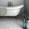 Kingsbridge Silver Patterned Wall and Floor Tiles - 330 x 330mm