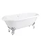 Duke Traditional Roll Top Bath - 1795mm In Bathroom Large Image