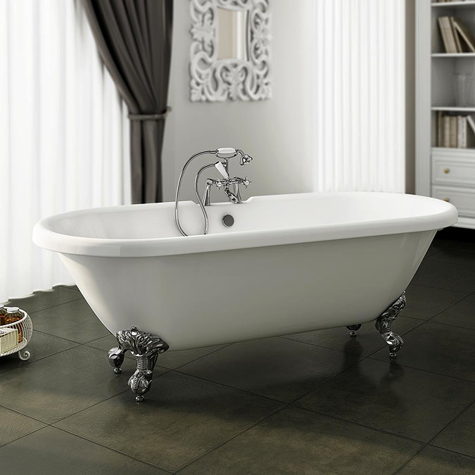 Duke Traditional Roll Top Bath - 1795mm Large Image