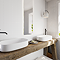 Kita Gloss White Fluted Wall Tiles - 50 x 300mm