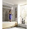 Kleine Wolke - Vinyl Milky Shower Roller Blind W1340 x H2400mm (Parts A+B) Profile Large Image